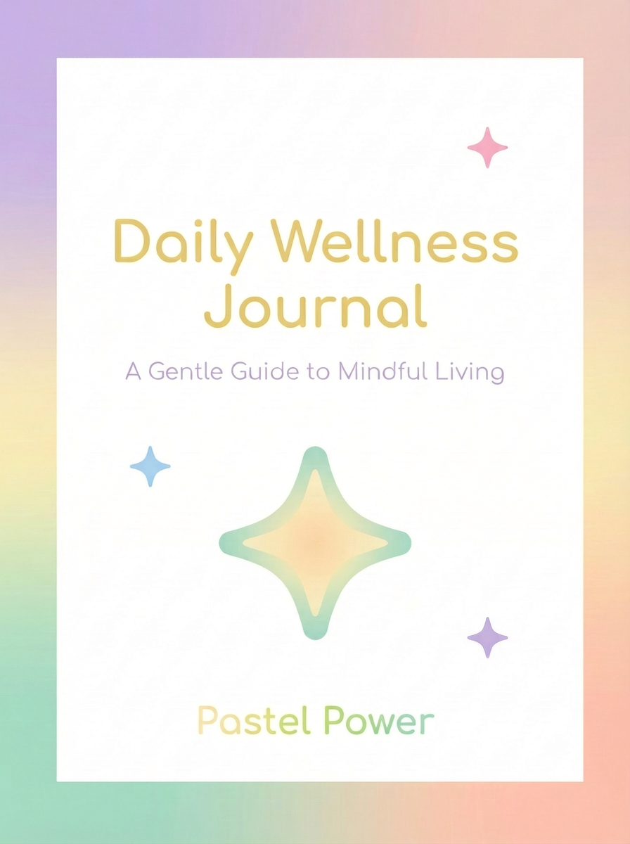 Daily Wellness Journal - A Gentle Guide to Mindful Living | Digital Download